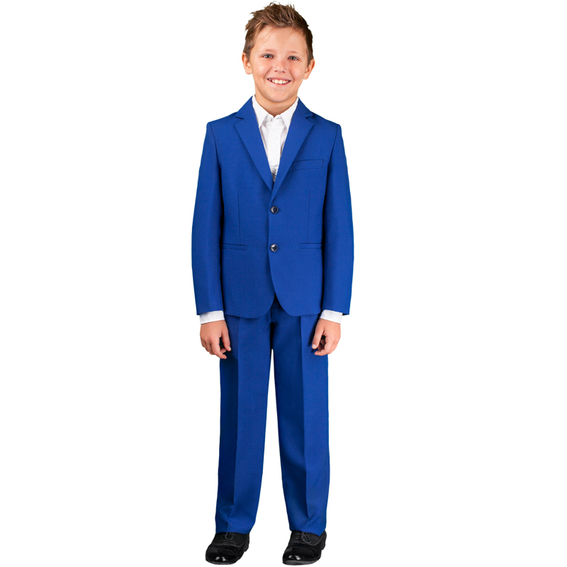 Мальчик в синем костюме картина